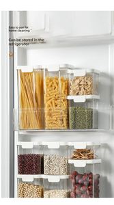 Food Grade BPA Free Clear PET Airtight Storage <b>Jars</b> Moisture Proof Plastic Containers for Milk Powder Cereal Multigrain Dry Food - Product Image 5