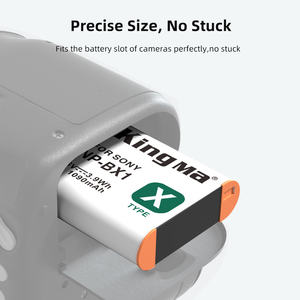 Batterie KingMa NP-BX1 1090mAh pour appareil photo Sony Cyber-shot DSC-<span class=keywords><strong>RX100</strong></span> I II III IV V <span class=keywords><strong>VI</strong></span> VII ZV-1 ZV-1II HDR-AS300 RX1R - Product Image 4