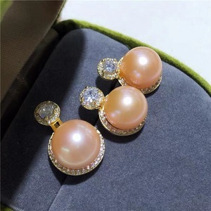 WENCHI S925 Argent DIY Accessoires Perles Support Vide Pendentif Flocon de Neige Boucles d'Oreilles Clous Style 11458 Mode Chinoise - Product Image 2