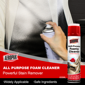 Limpiador Espumoso Multiusos Aeropak de 650 ml - Spray para Interiores de Automóviles, Hogar, Cocina, Electrodomésticos y Oficina - Product Image 4