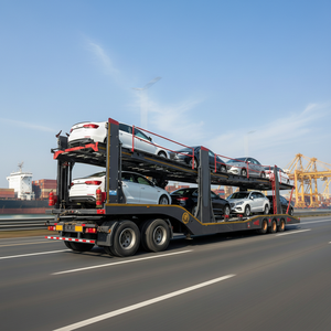 Semi-remorque porte-voitures à bas prix pour 6 à 10 véhicules, idéale pour le <span class=keywords><strong>transport</strong></span> sur routes difficiles en Afrique - Product Image 3