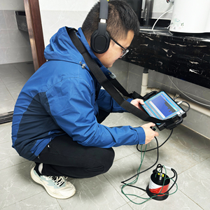 CL200 Standard Accuracy Electronic Underground Water Leak Detector for <b>Plumbing</b> Pipes Pipelines 7-inch Touch Screen 2-year - Product Image 4