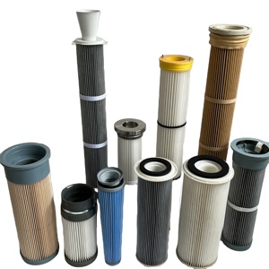 FORST トップロード交換用 <span class=keywords><strong>TA</strong></span>-625 PUゴム工業用プリーツバッグフィルター - Product Image 1