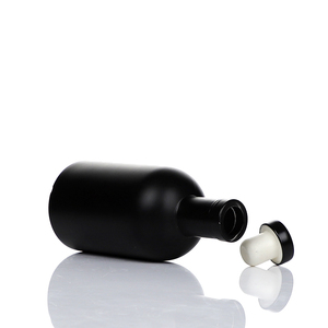 <span class=keywords><strong>100ml</strong></span> 200ml 375ml 500ml 750ml 1000ml rõ ràng/Mờ rượu Vodka rượu mạnh rượu Whisky chai thủy tinh có cồn với Stopper - Product Image 6