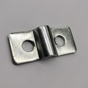 Plaque de connexion métallique estampée sur mesure, 4 mm, acier galvanisé, support de quincaillerie pour assemblage - Product Image 1