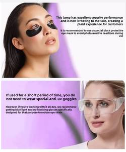 Lámpara UV LED Ecológica de Plástico para Extensiones de Pestañas con Pedal, Curado UV Rápido de 3.5W - Product Image 6