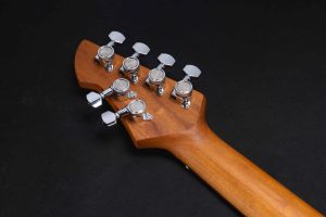 WGS100 Winzz Design Standard Gravity Series 4+2 Tuner Layout Upgraded Pickups 6 <b>String</b> Guitar - Product Image 3