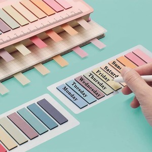 Bán buôn không thấm nước Sticky Notes Index tabs | đầy màu sắc Memo Pads cho văn phòng và trường học khuyến mãi - Product Image 6