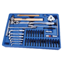 Ensemble de 305 pièces d'outils de réparation automobile à entretien rapide, chariot à outils, boîte à outils pour voiture