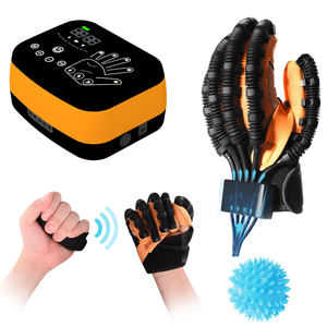 Air Pump Triple Efficiency <b>Finger</b> Exerciser Hand Rehab Glove Electric Heat <b>Massage</b> Pneumatic Stroke Recovery Device - Product Image 1