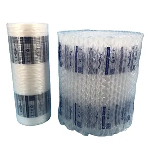 Emballage de bouteille cosmétique en PEHD/LDPE Film pour oreiller à bulles d'air Film pour coussin d'air Logo personnalisé sac de calage à l'air