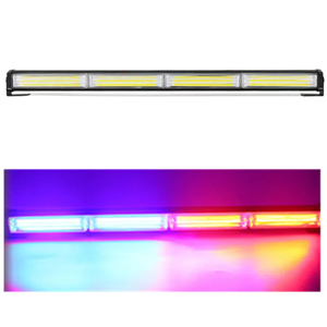 Đèn báo hiệu khẩn cấp <span class=keywords><strong>LED</strong></span> COB giá nhà máy, thanh đèn 24 inch, nhiều chế độ nhấp nháy, đèn cảnh báo nguy hiểm ô tô, đèn trắng - Product Image 2