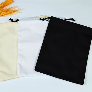 Bolsa de Algodón con Cordón y Logotipo Personalizado, Bolsa de Regalo Reutilizable para Empaque de Joyería - Product Image 6