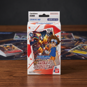 Digimon TCG Starter Deck STK-1 Gaia Rojo 1 Caja 54 Cartas Pre-ensambladas de Papel Selladas de Fábrica Coreana Cartas Coleccionables de Anime al por Mayor - Product Image 2