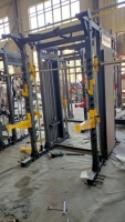 Machine de gymnastique commerciale Smith pour l'entraînement de force, équipement de Fitness, support de squats