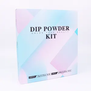 Professional OEM Private Label NO UV Lamp Activator Quick Dry Dip Powder Set Bulk Dip Powder