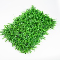 ZC personnalisé faux verdure buis haie gazon synthétique en plastique plante artificielle mur pour la décoration intérieure extérieure