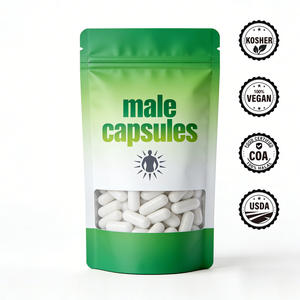 Mannenverbeteringscapsules met Maca-wortelextract, L-Arginine, op maat gemaakte mengsels, private label OEM ODM service, HACCP GMP NSF gecertificeerd - Product Image 1