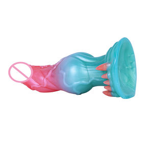 Fantasía NNSX animal silicona caballo Gallo perro consolador suave punto G consolador juguete sexual fuerte ventosa deja tus manos libres - Product Image 6