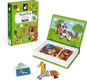 หนังสือแม่เหล็กน่ารัก MagnetiBook 69 ชิ้น เกมรถแข่งแม่เหล็ก จิ๊กซอว์แม่เหล็ก หนังสือกระดานแม่เหล็กสำหรับเด็ก บริการพิมพ์เพื่อการศึกษา - Product Image 6