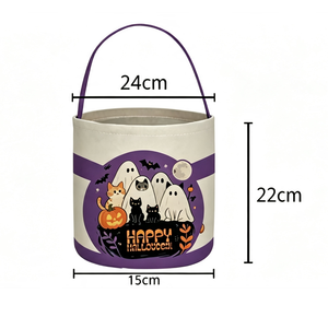 Bolsa <span class=keywords><strong>de</strong></span> Dulces Personalizada para Niños, Bolsa <span class=keywords><strong>de</strong></span> Lona con Diseño <span class=keywords><strong>de</strong></span> <span class=keywords><strong>Calabaza</strong></span> <span class=keywords><strong>de</strong></span> Halloween, para Decoración Festiva - Product Image 4