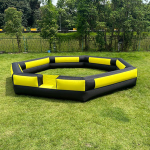 Terrain de <span class=keywords><strong>jeu</strong></span> gonflable commercial en PVC pour piscine à balles, terrain de Gaga Ball portable, adapté aux adultes et aux enfants, pour les jeux en plein air - Product Image 3