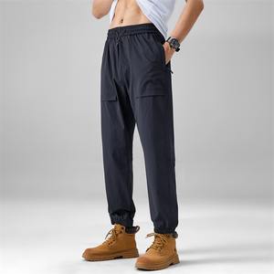 Usine léger en plein air hommes lâche Cool confort pantalons de sport décontractés séchage rapide droit Slim Fit Joggers pantalon - Product Image 4
