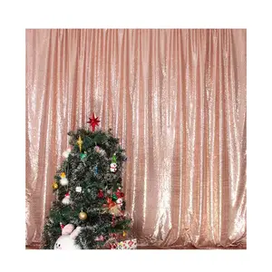 Fashion Sequin Fabric Background Backdrop For Birthday Pipe And Drape For Wedding Sequin Fabric