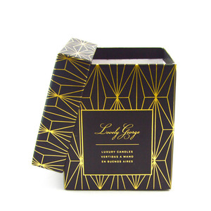 Chất Lượng Cao Thân Thiện Với Môi Nước Hoa Gói Quà Tặng Hộp Carton Sang Trọng Thương Hiệu Riêng Vàng Lá Matt Cán Cứng Nhắc Hộp Mỹ Phẩm - Product Image 5