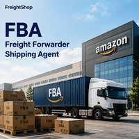 Agent d'expédition FBA Amazon pas cher, transitaire logistique DDP FCL LCL de Chine vers les États-Unis, le Royaume-Uni, la France, le Canada, l'Australie, l'Allemagne