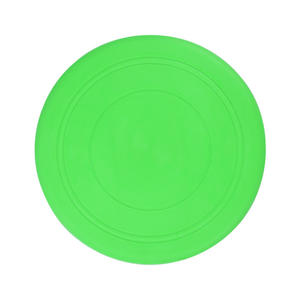 Yumuşak kalın silikon Pet Mat yuvarlak Mini uçan disk kauçuk köpek oyuncak halka silikon Frisbeed açık eğitim için - Product Image 3