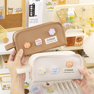 Estuche de Lápices de Lona para Niños y Niñas, Bolsa de Papelería, Venta al por Mayor de Fábrica - Product Image 3