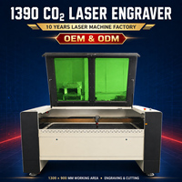 Graveur de découpe laser CO2 1300x900mm 80W 100W avec tube en verre EFR pour contreplaqué acrylique et fabrication de panneaux