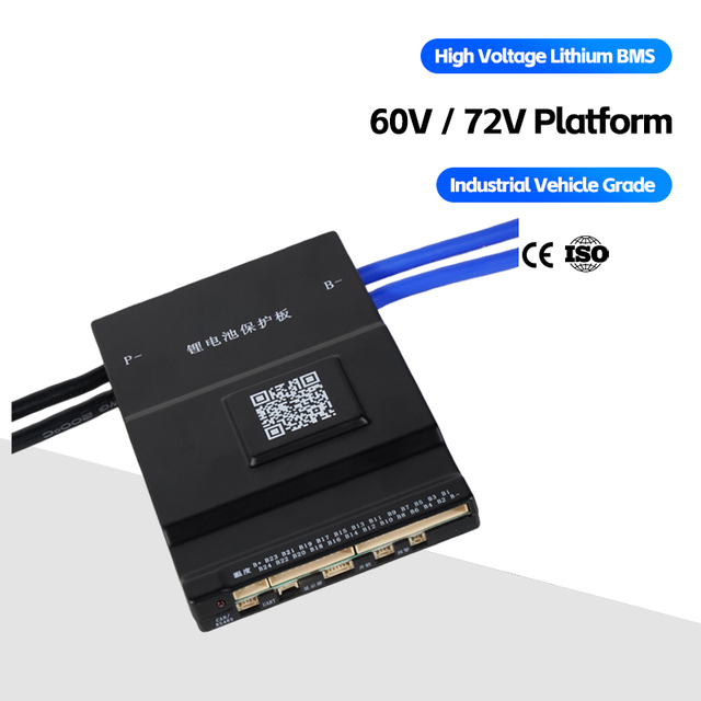 60V 72V Lithium Battery BMS Smart Battery Management System with CAN Bus for Industrial Electric Vehicles OEM Grade