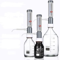 Distributeur de liquide portable réglable de 0 à 25 ml pour bouteille de cuisine, pipette de transfert automatique quantitative, remplisseur à verser avec bouteille en plastique
