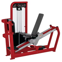 Machine commerciale professionnelle de presse de jambe assise en acier d'équipement de gymnase d'intérieur de prix usine