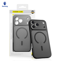 Coque de protection d'objectif de haute qualité pour iPhone 18 17 Pro Max, emballage personnalisé, étui hybride antichoc magnétique effet seconde peau