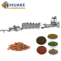 Machine extrudeuse entièrement automatique de haute qualité pour la fabrication d'aliments pour poissons tropicaux et d'aliments pour animaux de compagnie