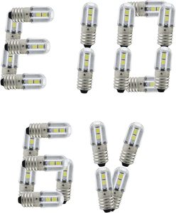 <span class=keywords><strong>1W</strong></span> E10 dẫn chỉ số đèn đỏ màu xanh lá cây tín hiệu ánh sáng 6V 12V 24V 48V 60V 110V 220V bóng đèn Ngọn Đuốc Đèn pin <span class=keywords><strong>1W</strong></span> E10 dẫn ánh sáng 6V bóng đèn - Product Image 5