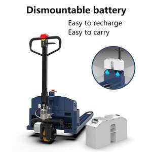 Caminhão elétrico de paletes de 2000kg, <span class=keywords><strong>2500kg</strong></span>, 3000kg, 48v, 20ah/30ah/60ah, fornecedor de fábrica da china - Product Image 4