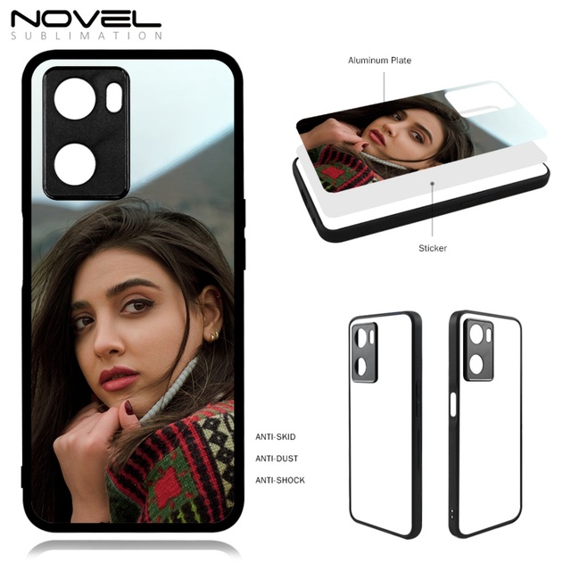 OPPO a Series 2023 New Arrival 2D Sublimation TPU+PC Plain Protector Phone Case for Oppo A57 4G