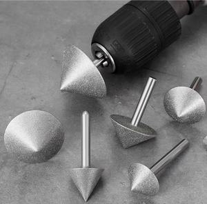 Foret à chanfreiner, fraise à chanfreiner, outil de meulage diamanté pour trous, diamètre 45 mm, 90 degrés, tige de 8 mm pour céramique, <span class=keywords><strong>verre</strong></span>, marbre, bois - Product Image 6