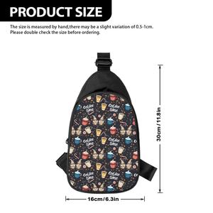 Custom Logo Casual Crossbody Tas Unisex Tieners Casual Sporttas Schoudertas Voor Dames Heren Crossbody Dames Draagtas - Product Image 4