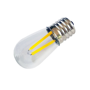 Lâmpada do filamento <span class=keywords><strong>1.5w</strong></span> 12v 24v e17, lâmpada <span class=keywords><strong>led</strong></span> 2200k dourado amarelo da geladeira - Product Image 3
