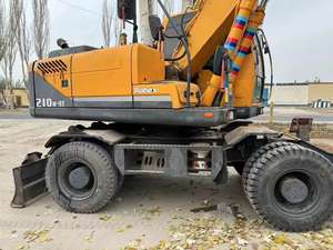 Excavadora de ruedas Hyundai 210w-9 usada fabricada en Corea-Excavadora 210w-9 de segunda mano con rodamientos duraderos - Product Image 5