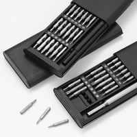 Kit de Tournevis de Précision Professionnel 24-en-1, Mini Kits d'Outils Petits Tournevis Magnétiques pour la Réparation Électronique