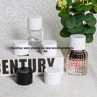 Tapa de perfume con fragancia de madera natural, hecha de fresno y bambú, capacidad de 50 ml