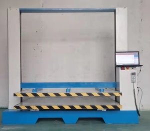 Verpackungs kompressions-und Stapel festigkeit prüfmaschine für Wellpappe schachtel mit automatischem Berichts druck - Product Image 2