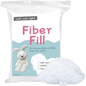 60G eco-friendly sacchetto morbido imbottitura 7D in fibra di Dacron cardato base di imbottitura in poliestere - Product Image 1