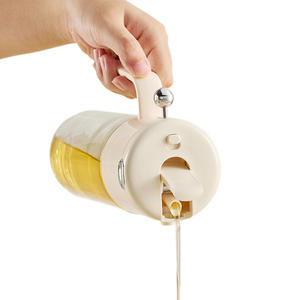 Dispensador de Aceite de Vidrio Beaute, Tamaño L, con Pulverizador Automático a Presión, Tapa Abatible, Botella para Condimentos, Uso en la Cocina - Product Image 5